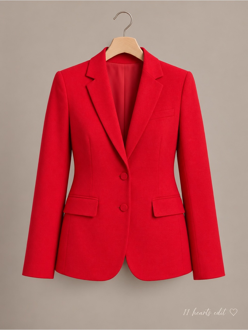 THE KOOPLES $485 Red Crepe Blazer Size 4/36 (small) NWT